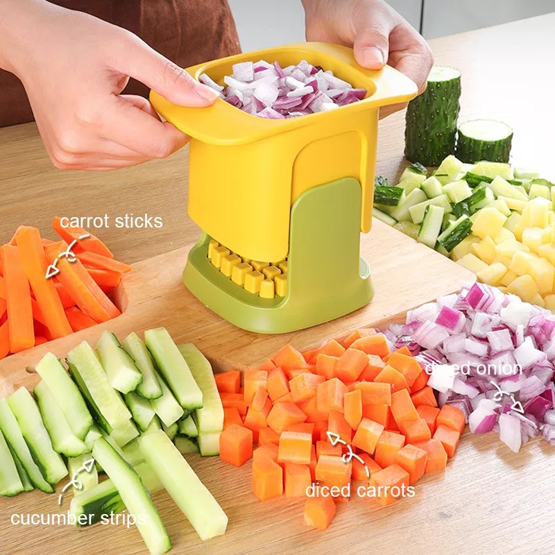 Dụng Cụ Cắt Rau Củ Quả Đa Năng Bằng Thép Không Gỉ Cho Nhà Bếp
