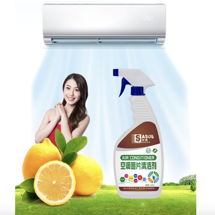 Chai xịt vệ sinh máy lạnh Sasol Japan 500ML siêu sạch siêu thơm