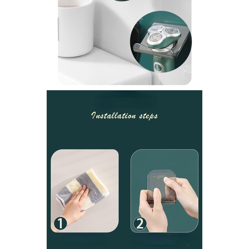 Móc Treo Dao Cạo Râu Bằng Điện Sang Trọng Cho Phòng Tắm
