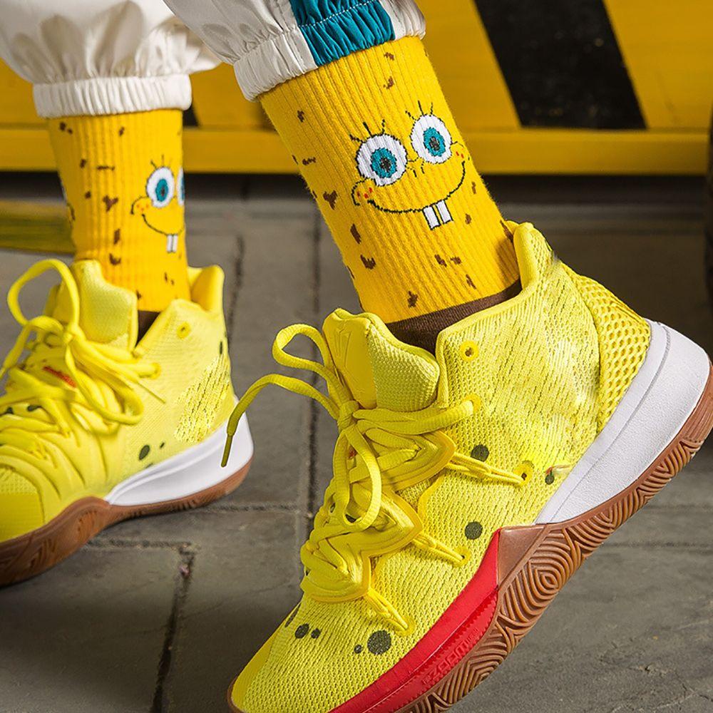 Vớ Cotton In Họa Tiết Hoạt Hình Patrick Star Phong Cách Hàn Quốc Dễ Thương Ngọt Ngào Cho Nữ / Nam / Nữ