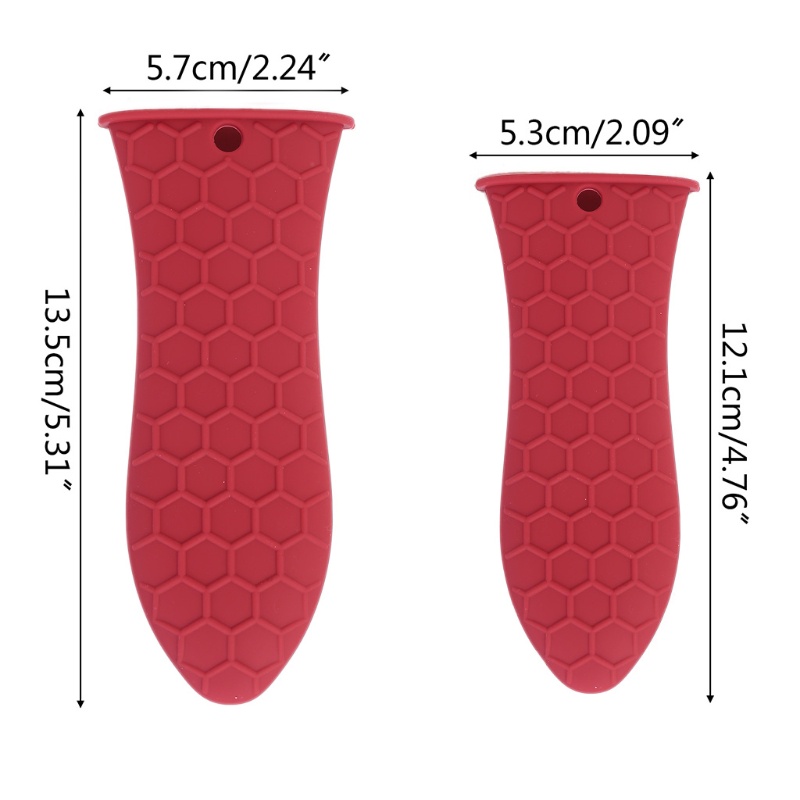 Vỏ Bọc Tay Cầm Chảo Chiên Bằng Silicon Chống Trượt Cách Nhiệt