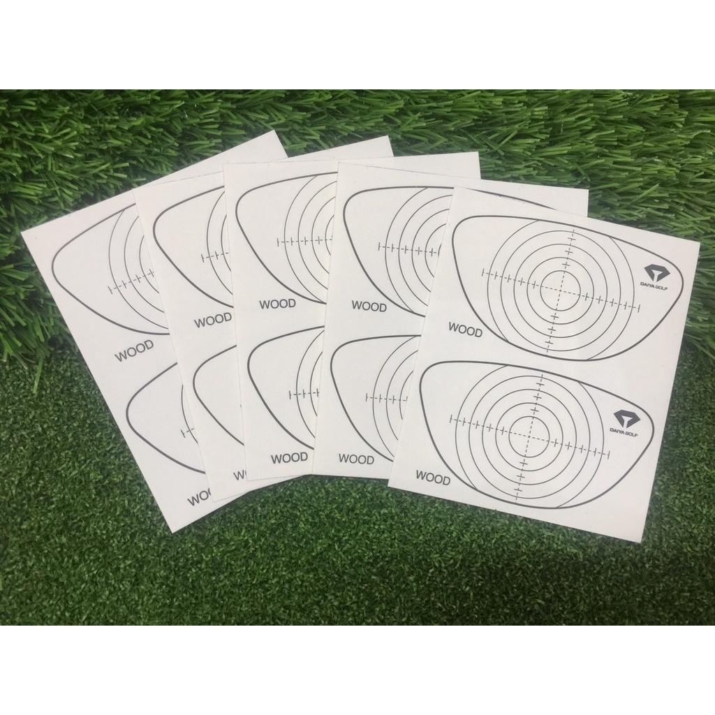 Miếng dán mặt gậy Golf - Golf Impact Maker sheet Daiya AS-421 AS-422- AS-423 G-93