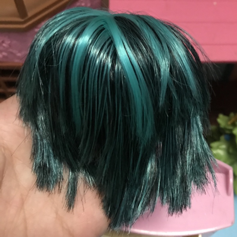 1 Đầu Búp Bê Hóa Trang 90% Tóc Xanh Mới, Tỉ Lệ 1: 6