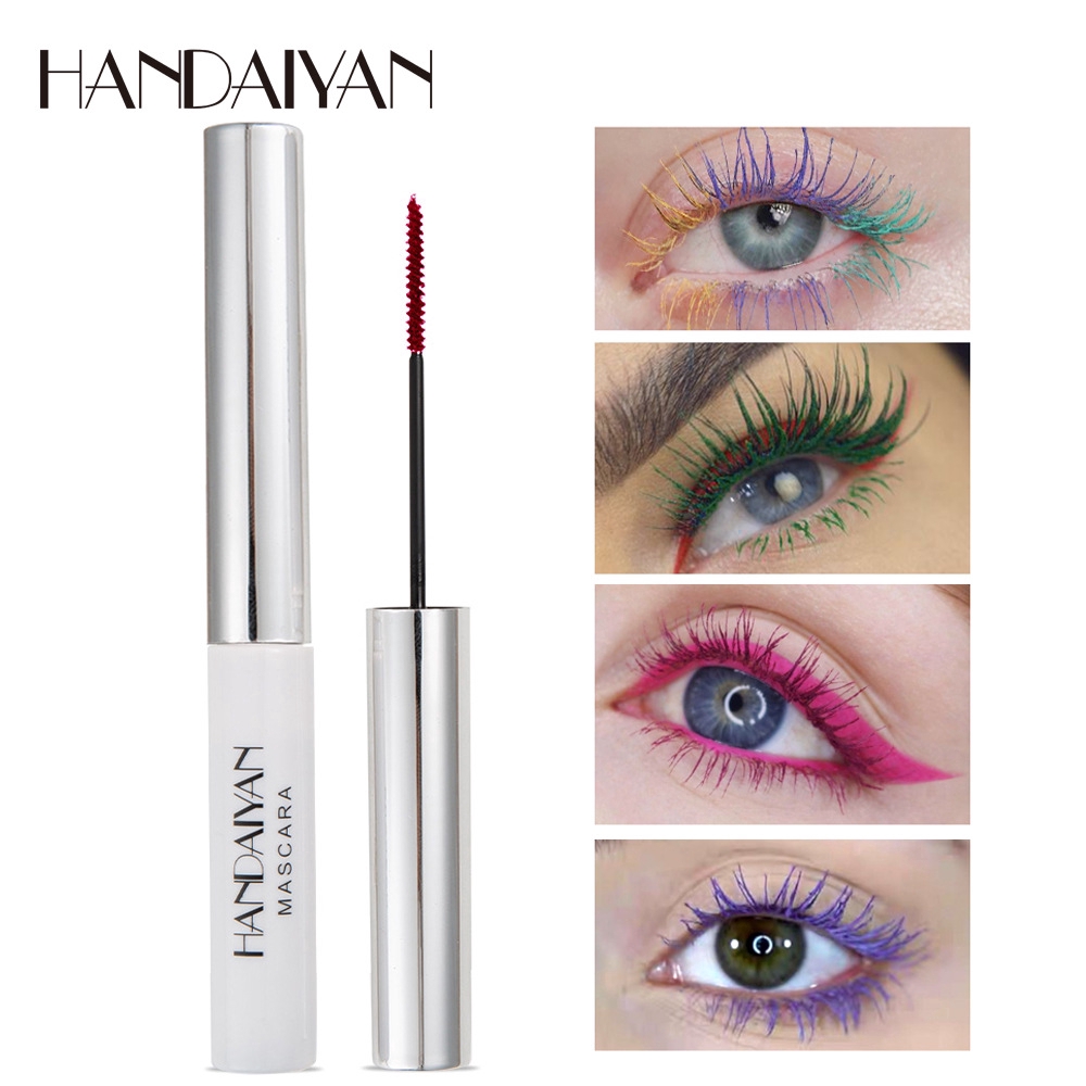 Cây mascara chuốt cong dài mi màu xanh đỏ đen trắng tuỳ chọn độc đáo | WebRaoVat - webraovat.net.vn