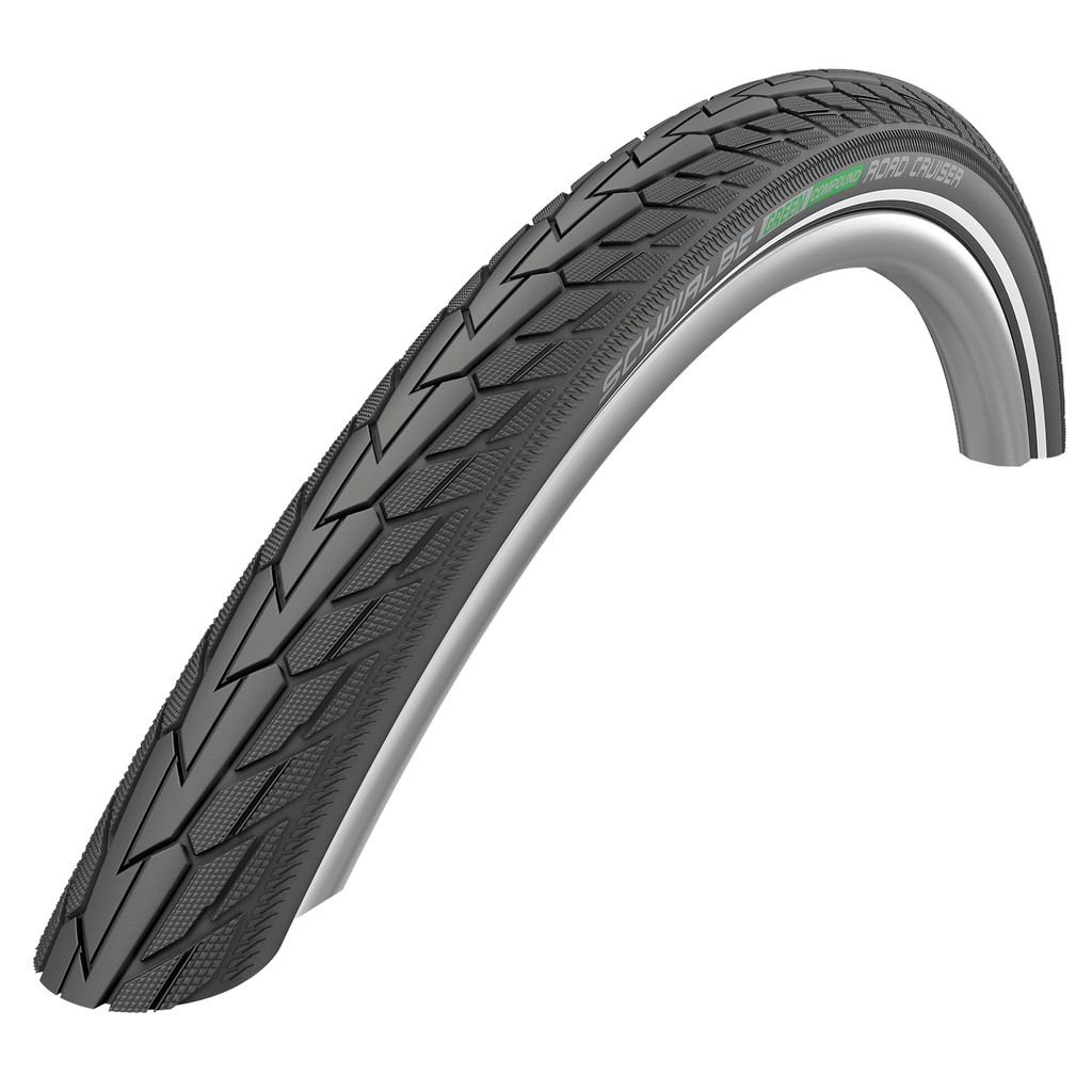 [CHÍNH HÃNG] Vỏ/ Lốp xe đạp không gấp Schwalbe Road Cruiser Tire, Reflex 27.5x1.40 (37-584)(1 cái)