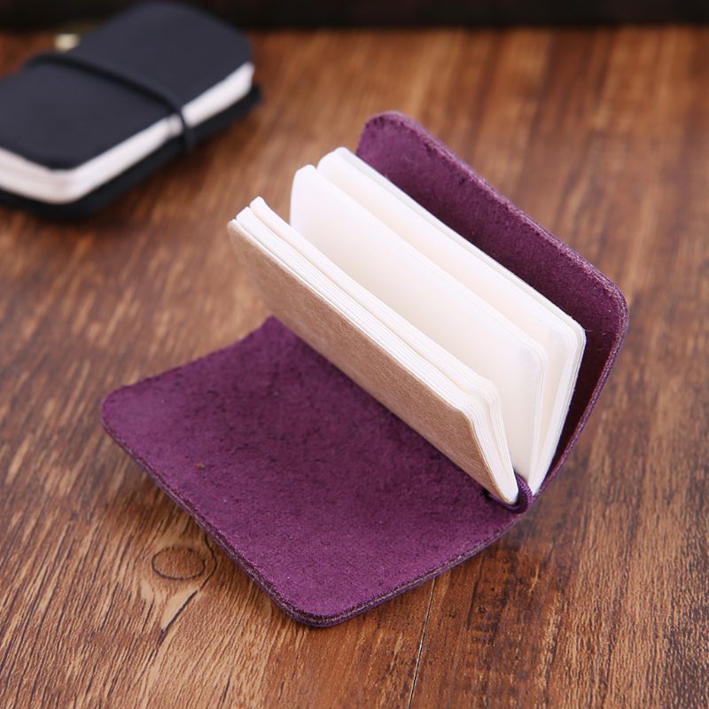 Sổ tay bìa da nhỏ xinh xắn làm thủ công đáng yêu