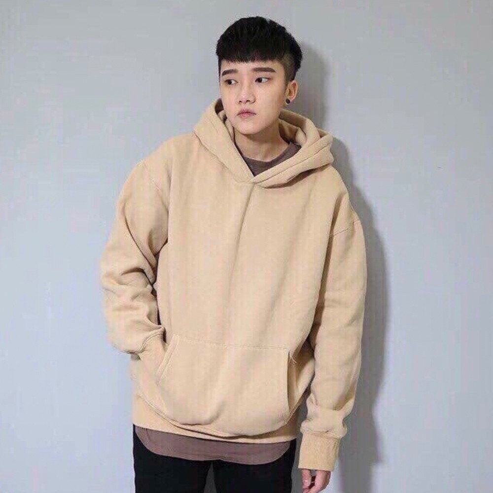 [FREESHIP_50K] Áo hoodie trơn nỉ PE Cacao giữ ấm tốt William - DS39 | WebRaoVat - webraovat.net.vn