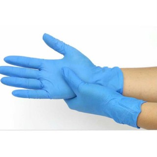 Găng tay y tế màu xanh, hộp 50 đôi