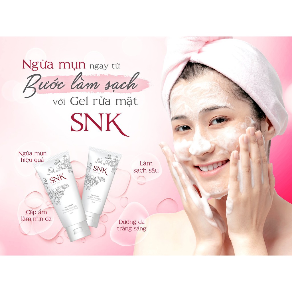 Sữa rửa mặt SNK Gel Cleanser 100ml