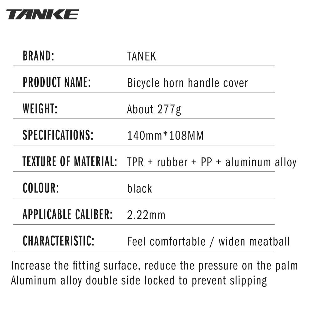 Bọc tay lái xe đạp MTB TANKE chống trượt