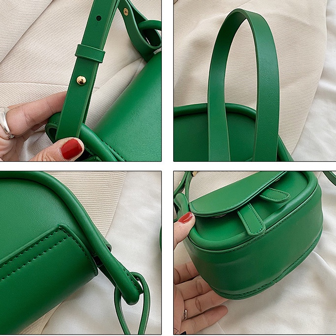 Túi Đeo Chéo Da Pu Mini Thời Trang Hàn Quốc Cho Nữ