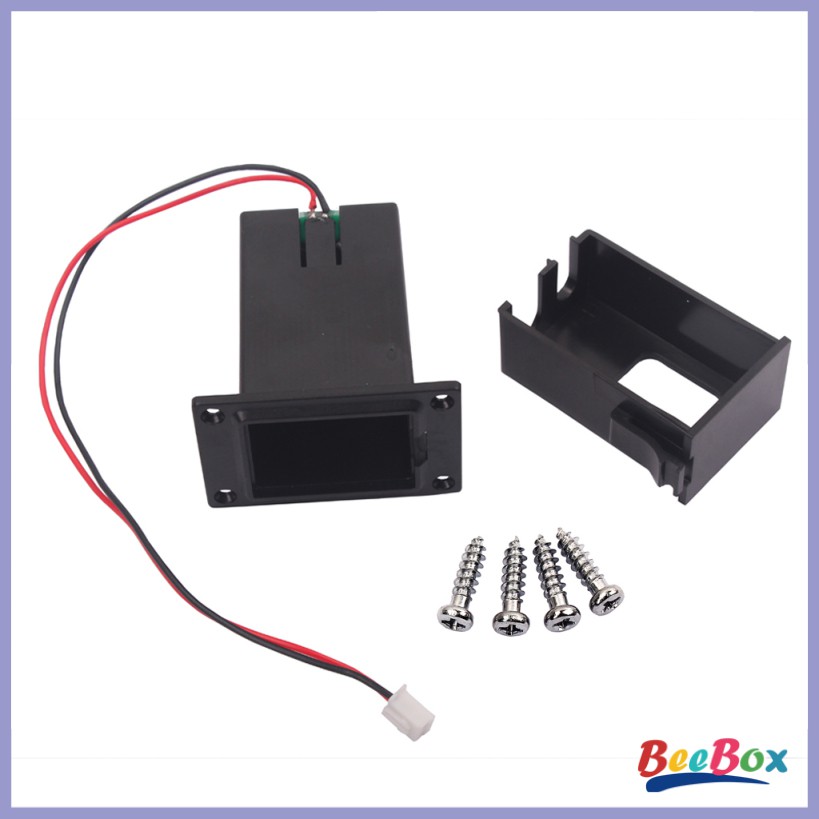 Đàn Guitar Bass Ukulele Phụ Kiện Vỏ Pin 9V Ngăn Giữ