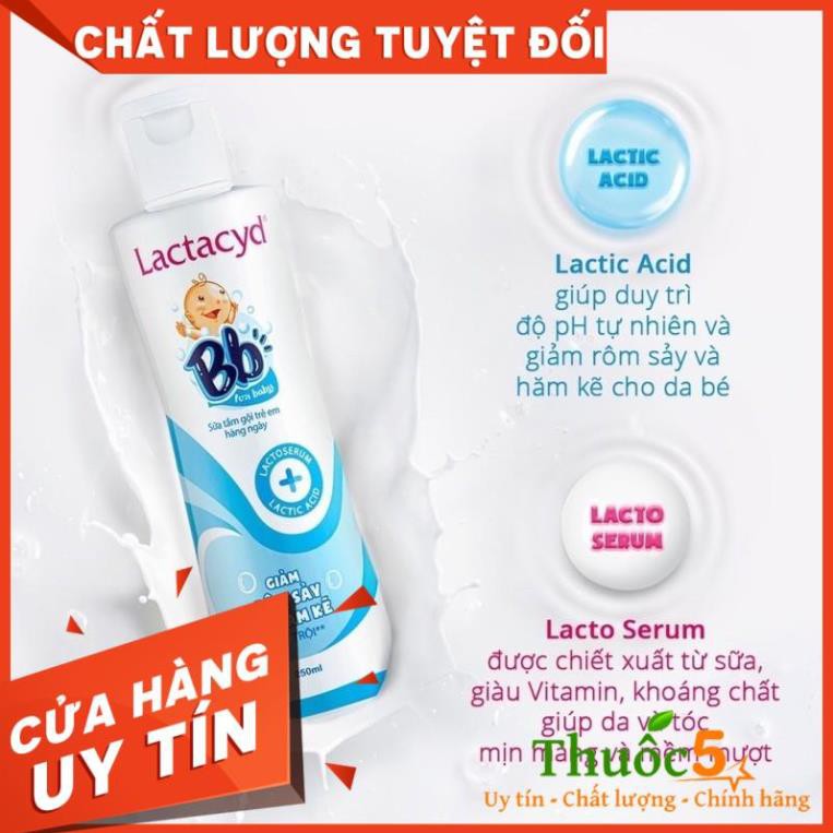 [GIÁ GỐC] Sữa tắm Lactacyd BB 250ml