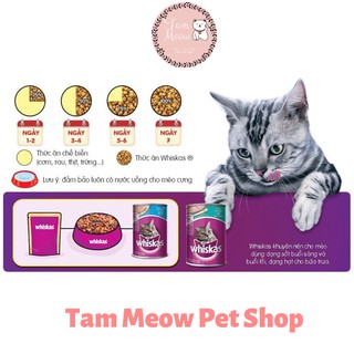 Pate cho mèo WHISKAS dạng lon 400g