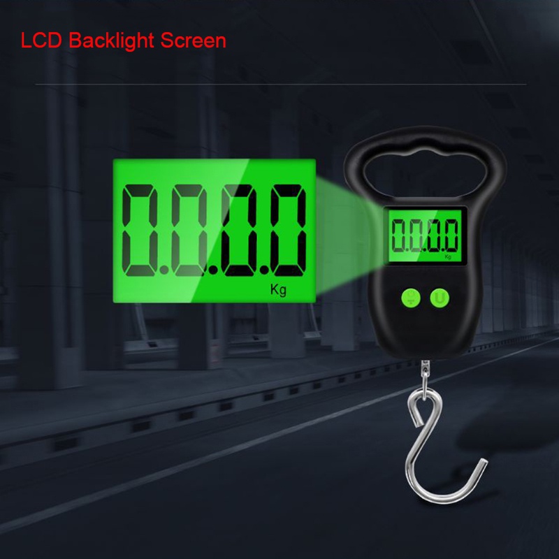 Cân Hành Lý Điện Tử Màn Hình LCD 50Kg 10g