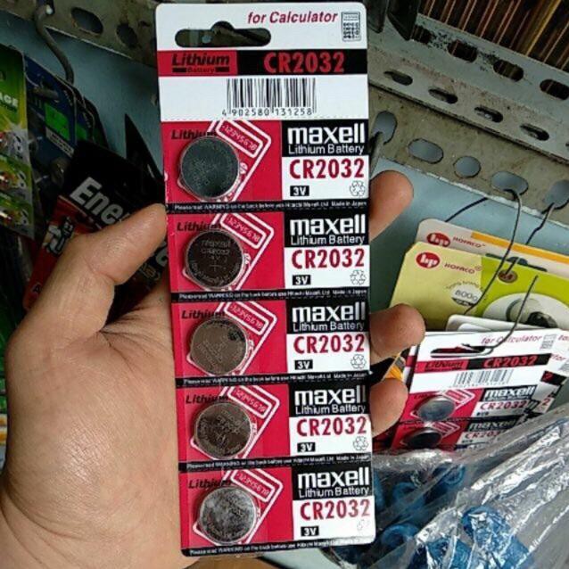 Pin khuy áo 3v Maxell CR-2032