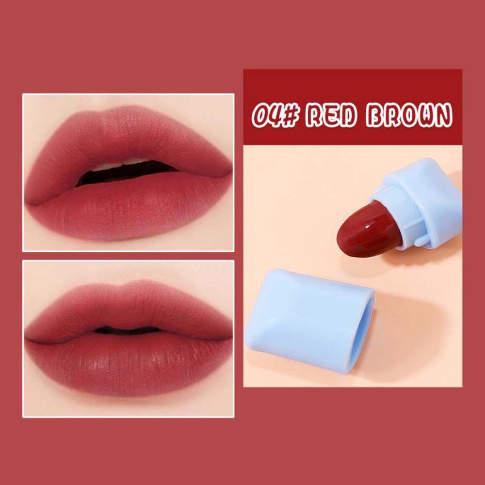 MOCHO Son Môi Mini 8 Màu Sắc Tùy Chọn Chống Dính Dễ Lên Màu