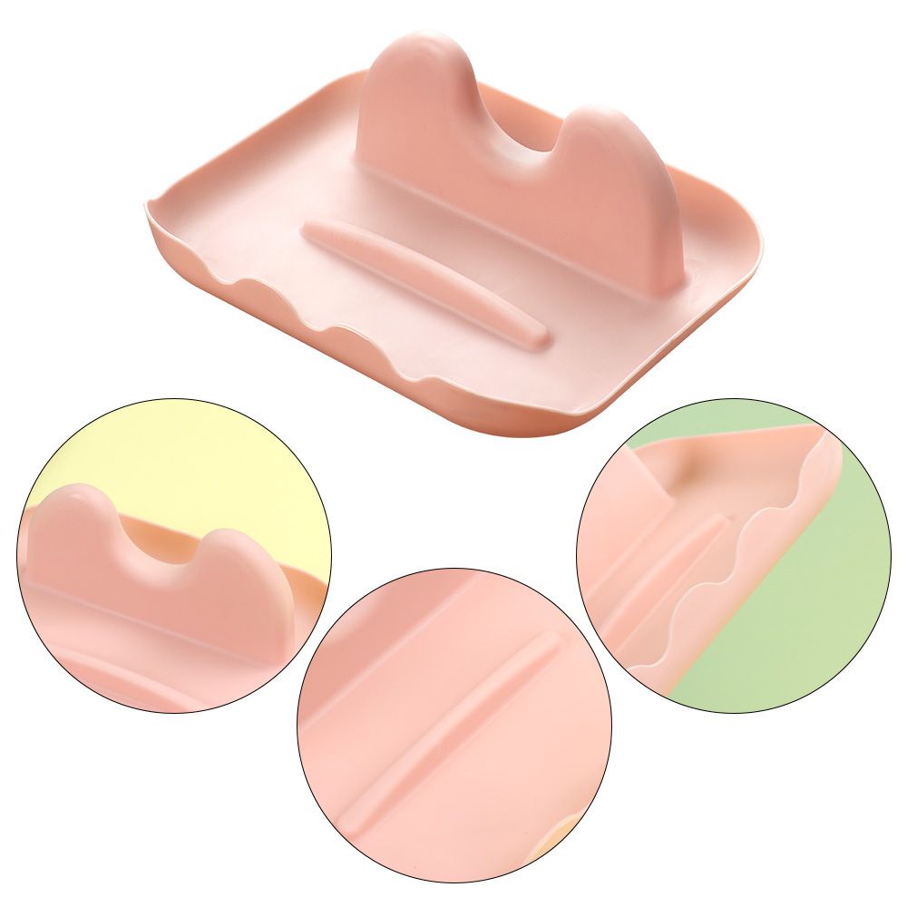 CONOPERY Giá đỡ nắp nồi / muỗng chống trượt đa năng nhiều màu tùy chọn tiện dụng cho nhà bếp