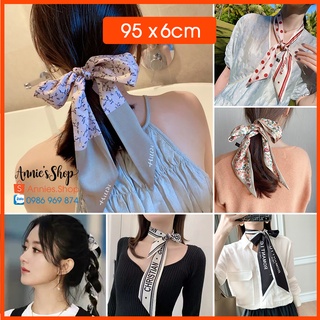 Khăn đa năng 95x6 cm làm phụ kiện tóc, băng đô turban, cột túi xách, choàng cổ, .. họa tiết hoạt hình cartoon KH034 P6