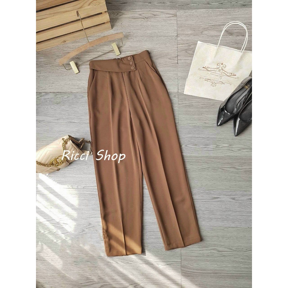 Quần vạt lệch 3 cúc