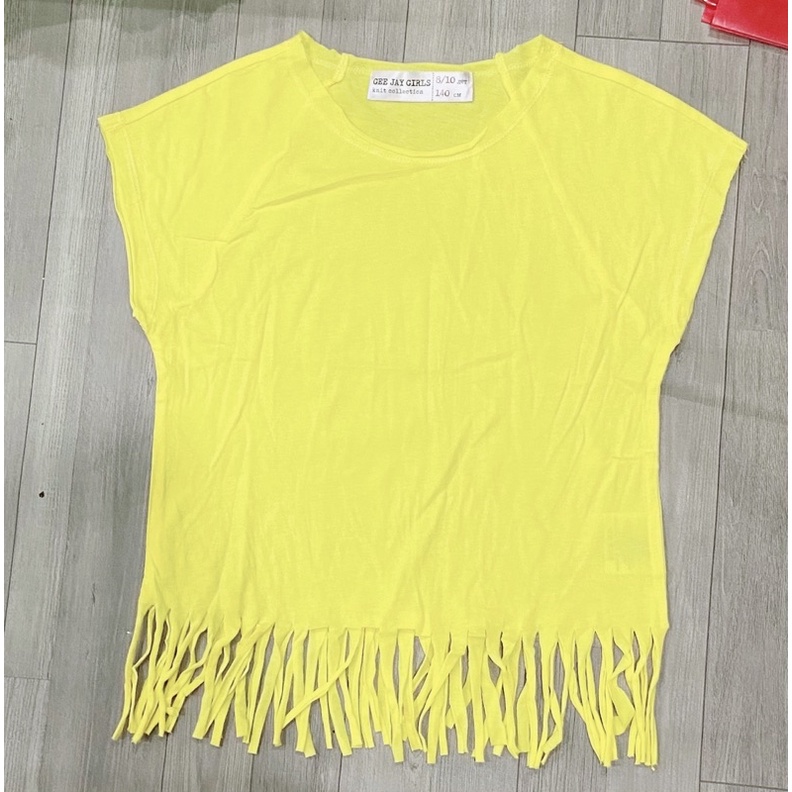 Áo thun tua rua bé gái G.E.E.J.A.Y