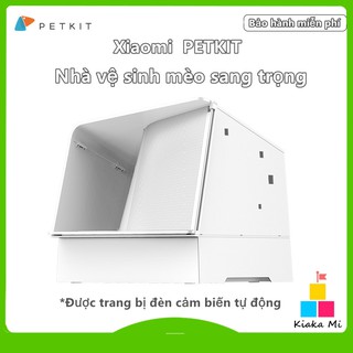 Xiaomi Petkit White Villa - Nhà vệ sinh cho mèo sang chảnh, chống vương cát-