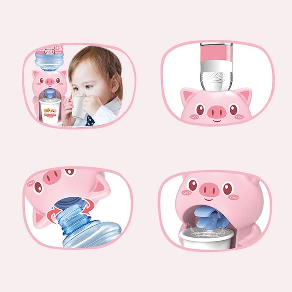 Vòi Rót Nước Mini Hình Chú Heo Hoạt Hình Nhiều Màu Sắc Cho Bé