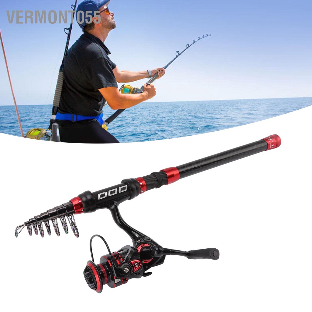 Có thể bán buôn Bộ Cần Câu Cá 2.7m Bằng Carbon Kèm Túi Đựng Tiện Lợi vermont055 Hàng giao ngay