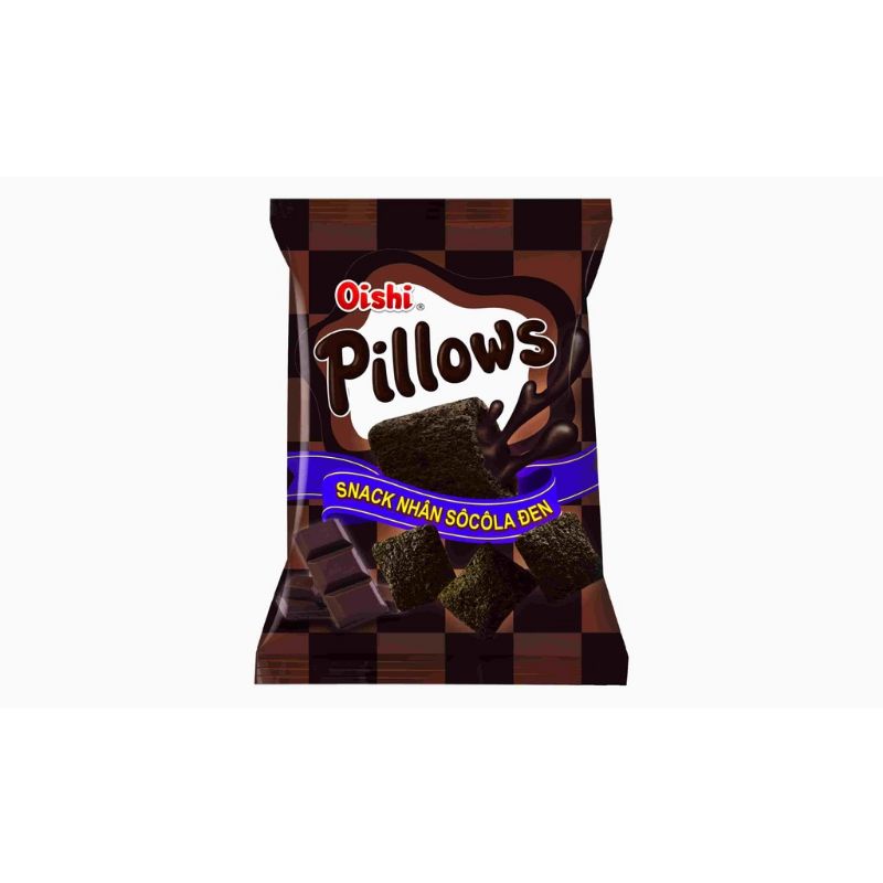 Bánh snack Oishi Pillows túi 10 gói 14g