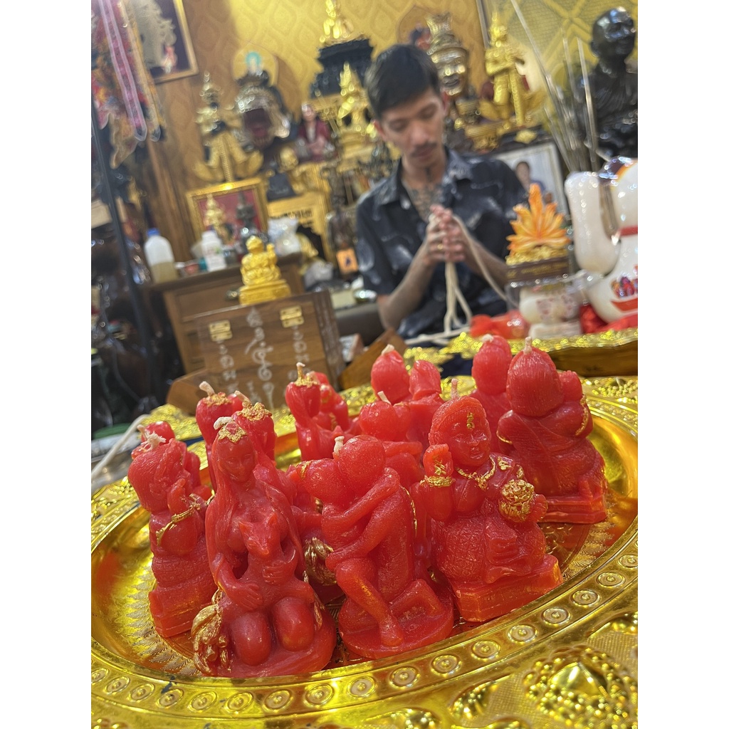Nến Nang.Kwat Thái Lan - nến tượng đỏ