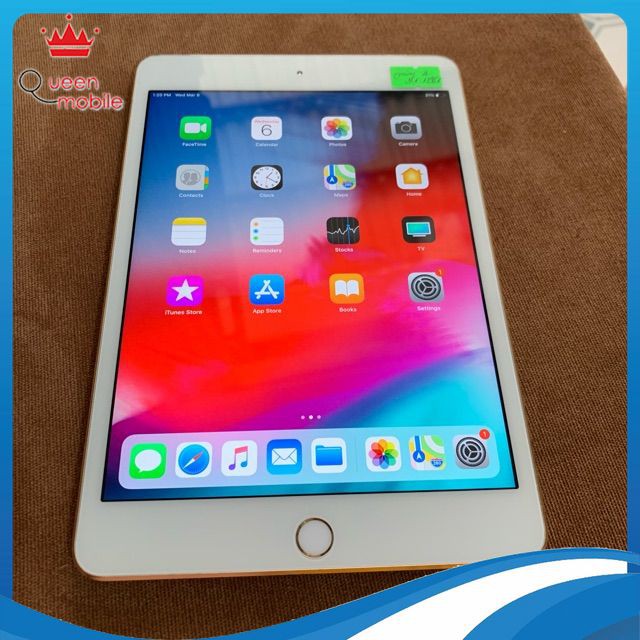 [Giá siêu tốt] IPad mini 4 sử dụng sim 4G và wifi dung lượng 128GB màu gold