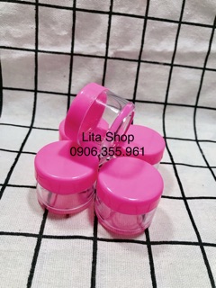 Hủ Đựng Chiếc Rót Mỹ Phẩm Đi Du Lịch ( Combo 5 Hủ )