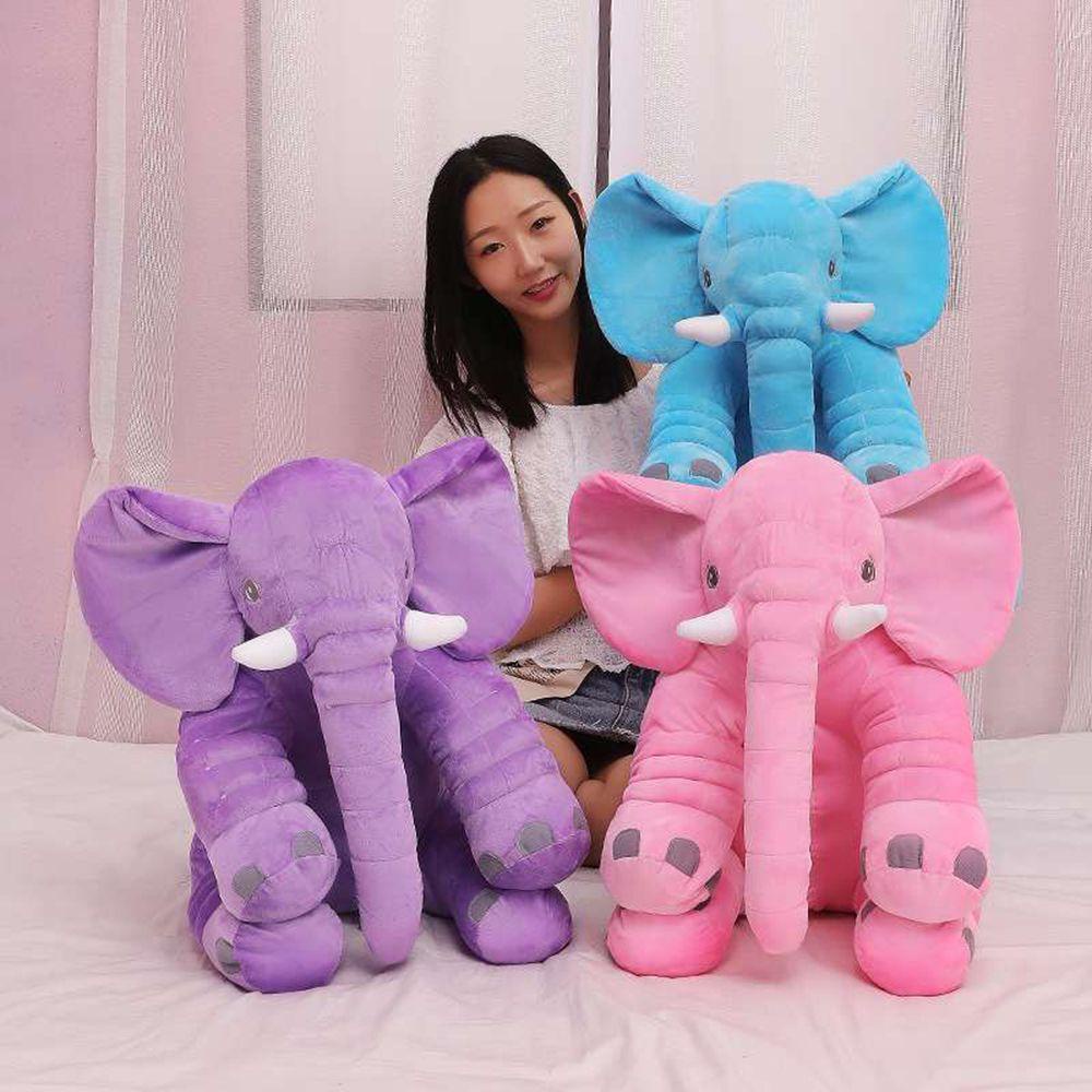 Gối Ôm Hình Voi Cầu Vồng Dễ Thương Xinh Xắn Cao Cấp