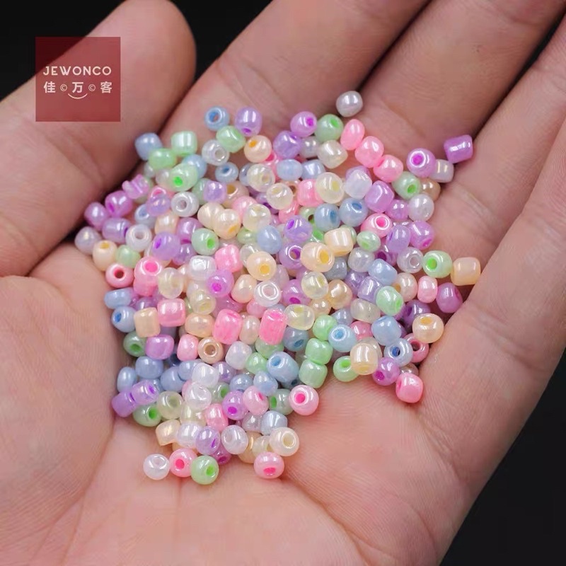 [ FREE SHIP] Set 800 hạt cườm xỏ lỗ làm vòng tay, phụ kiện,...