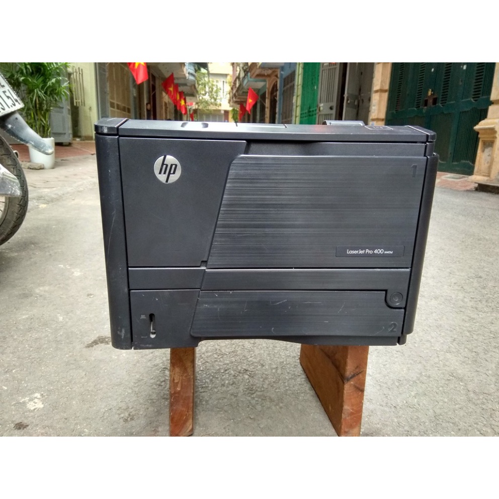 Máy in laser đen trắng HP 401DN màn hình thường like new