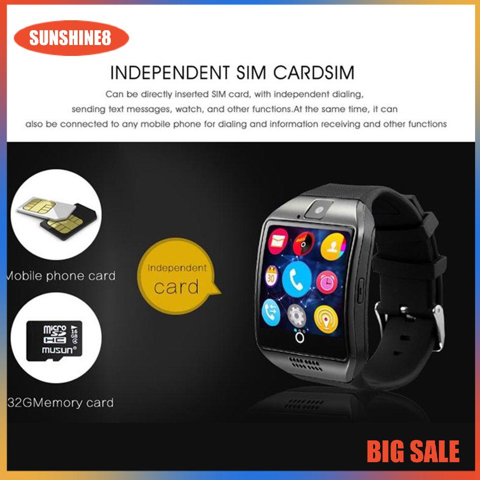 【SUN】Đồng hồ thông minh với màn hình cảm ứng Hỗ trợ pin lớn Máy ảnh thẻ sim TF