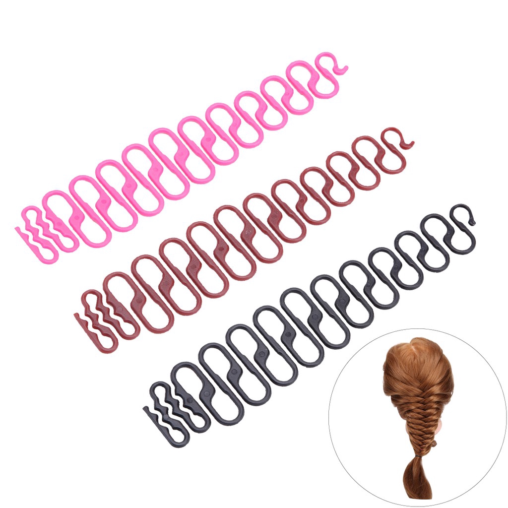 MONJA Công cụ tết tóc DIY kiểu Pháp chất lượng cao dành cho nữ