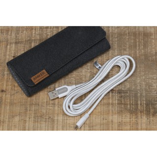 Cáp Anker Powerline+ Micro USB 0.9m dùng cho android kèm bao nỉ - A8142
