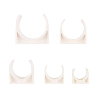 2 Cái 20 / 25 / 32 / 40 / 50mm Ống PVC Kẹp Ống Nước Hỗ Trợ Kết Nối Chân Đế