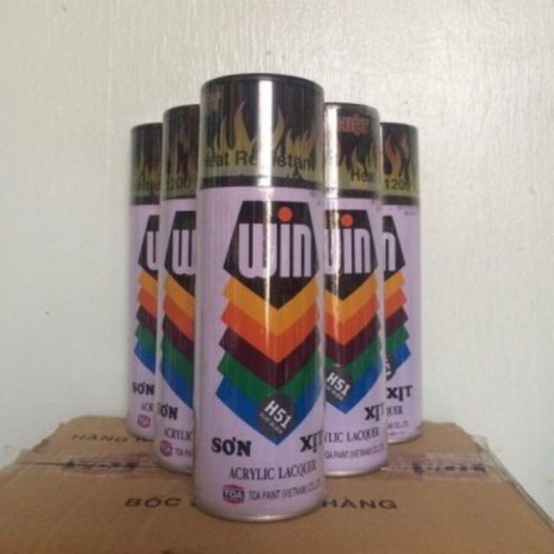 Sơn xịt chịu nhiệt win H51