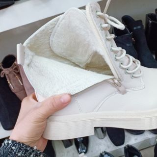 Boot nữ buộc dây