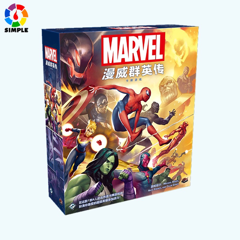 Thẻ Trò Chơi Ffgmc01 Marvel Champions Phiên Bản Trung Quốc