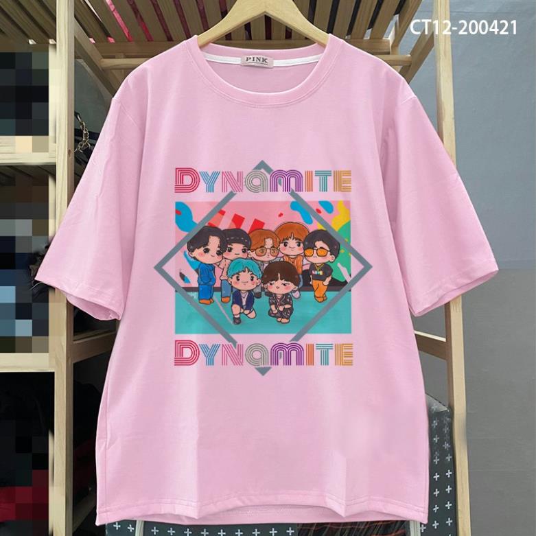 Áo Thun BTS Dynamite Chibi - CT12-200421