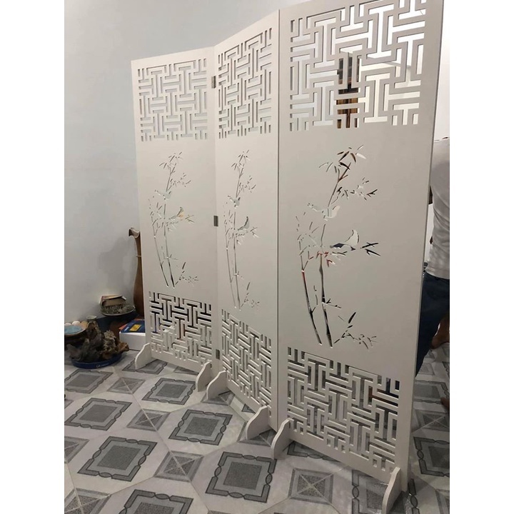 Vách Ngăn Bình Phong GAPI Cây Trúc Phong Thủy IG481 - KHÔNG BÁN 1 TẤM