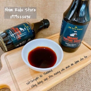 Nước sốt Teriyaki hữu cơ PB farm brand - Organic Teriyaki Sauce 200ml