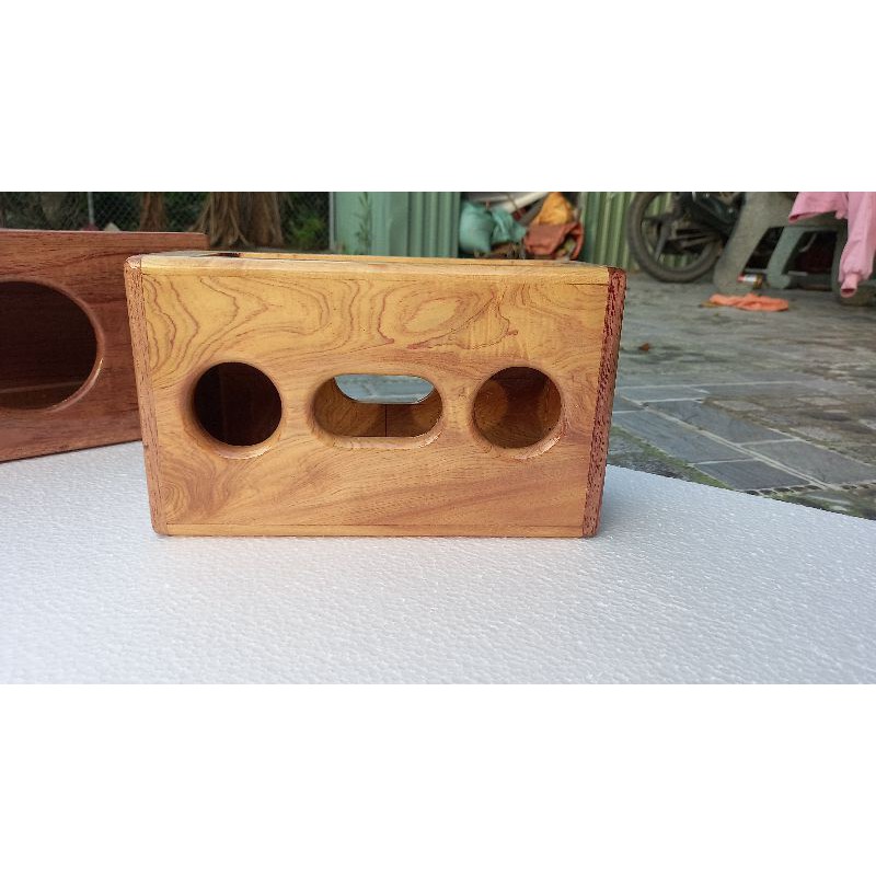 Box loa mini gỗ pơmu
