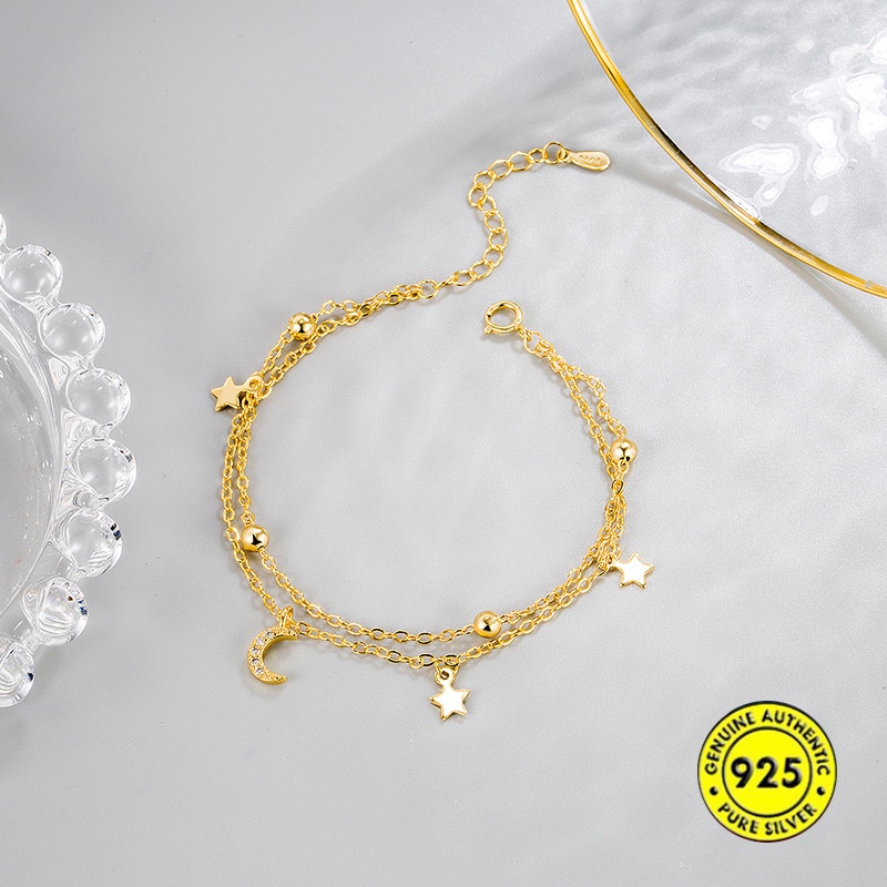 Vòng Tay Mạ Bạc 925 18K Cho Nữ