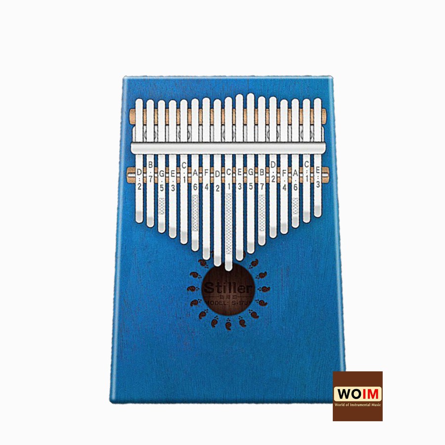 Đàn Kalimba Stiller Navy Giá Rẻ - Thumb Piano 17 keys - HÀNG CÓ SẴN