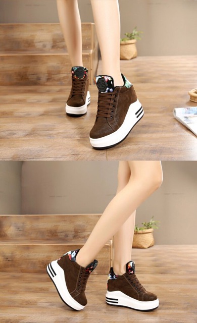 [GIẦY CAO CẤP ]  Giầy đế độn nữ cao 11 phân full hộp đựng hàng nhập cao cấp ( hàng ORDER) mới 2020 kèm ảnh thật minh hoạ | BigBuy360 - bigbuy360.vn