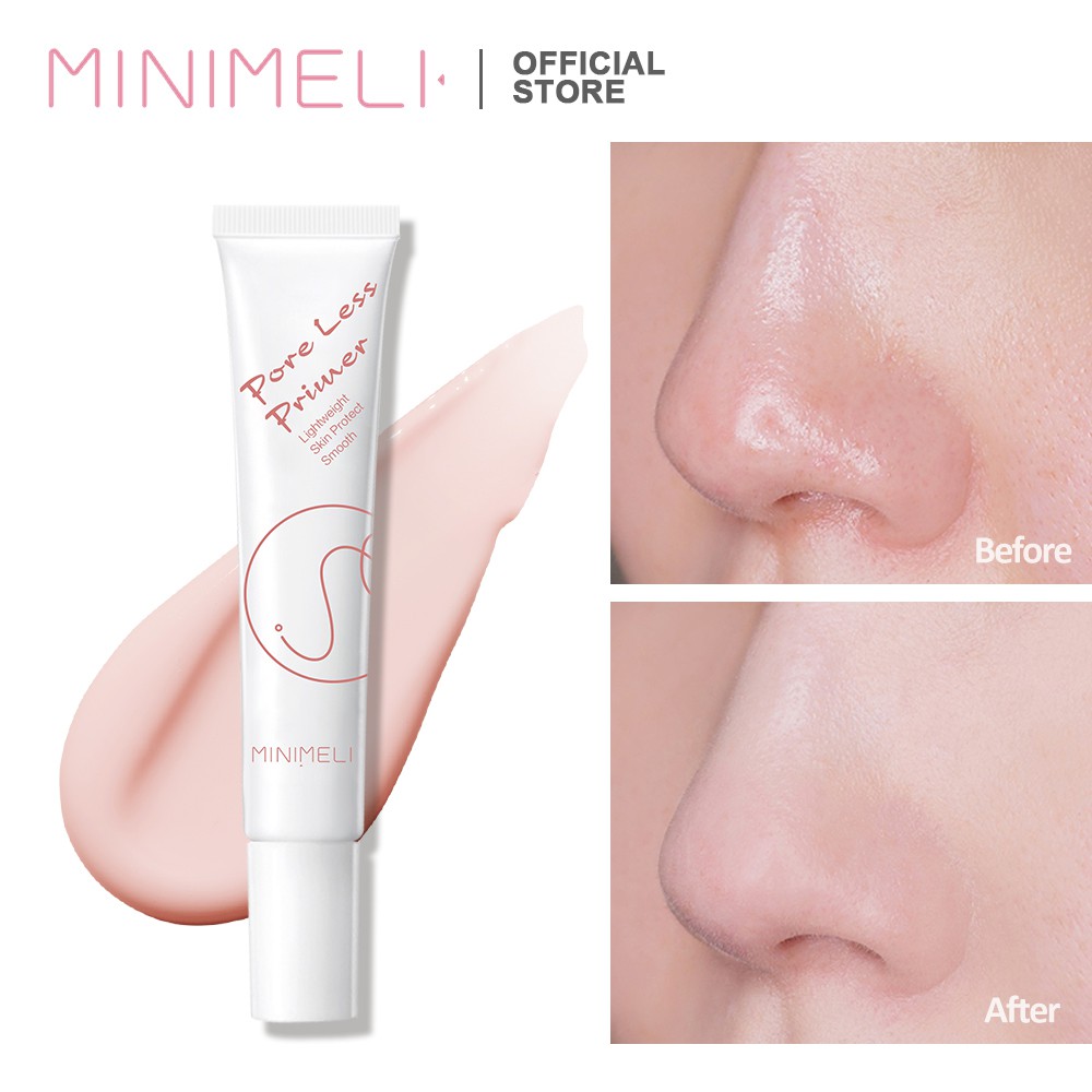 Bộ Trang Điểm MINIMELI 88g Gồm Kem Lót + Mascara + Kem Che Khuyết Điểm + Mút Trang Điểm